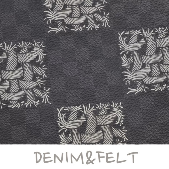 LOUIS VUITTON Christopher Nemeth Damier Graphite Canvas Pochette Jour PM Clutch - Picture 8 of 16